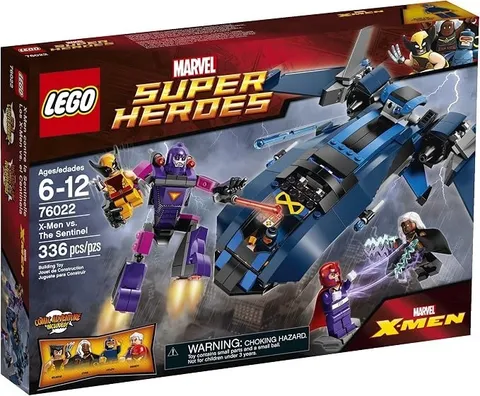 LEGO 76022 X-Men vs The Sentinel Wolverine Storm Cyclops New Sealed