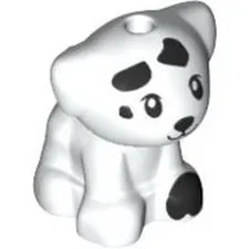 LEGO Animal White Dalmatian Puppy Dog Standing Minifigure (Elliot)