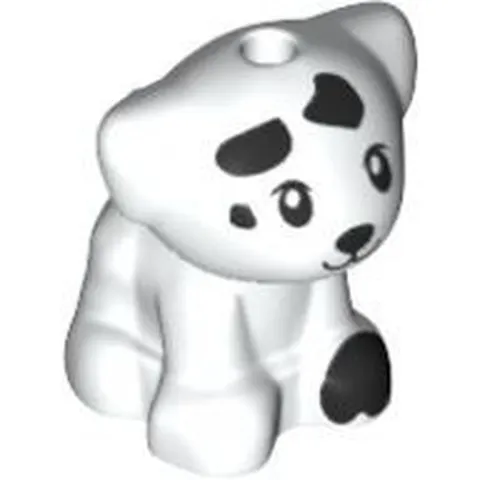 LEGO Animal White Dalmatian Puppy Dog Standing Minifigure (Elliot)