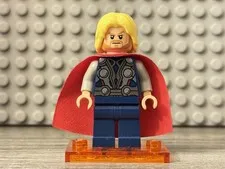 LEGO Marvel Super Heroes Thor Minifigure (Sh0018) Set# 6868 6869 Retired (2012)