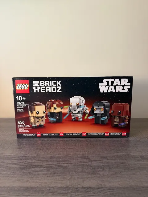 Lego Star Wars: Revenge of the Sith Heroes & Villains Brick Headz (40796)