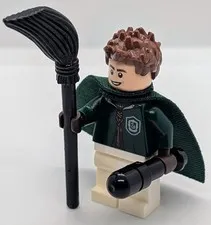Lego Harry Potter Lucian Bole Minifigure Quidditch Uniform 75956 Mini Fig