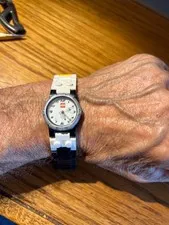 Vintage LEGO Creator "Click and Build"  Soccer Watch, 20mm, working.