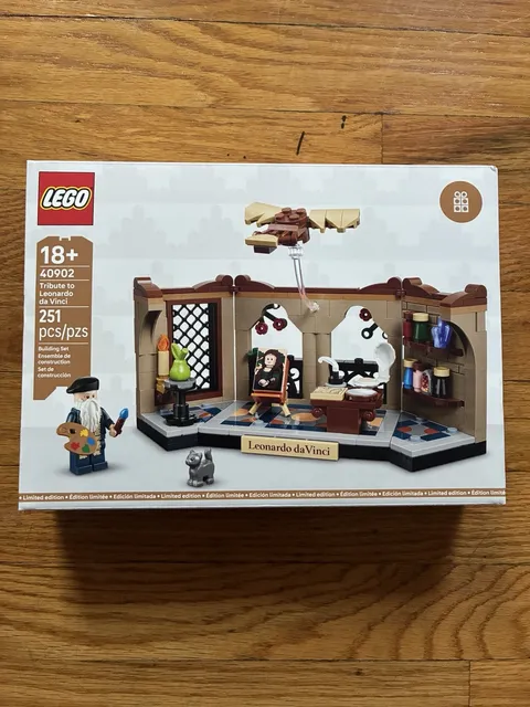 LEGO 40902 Tribute to Leonardo da Vinci Exclusive GWP New /Sealed
