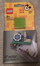 Lego Gear: LONDON Magnet Build Set #854012 Big Ben London Eye Retired Sealed 