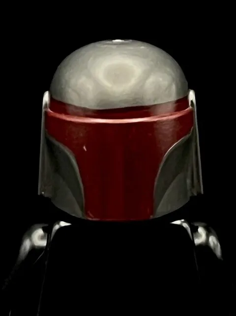 Lego Star Wars Mandalorian Super Commando Misprint Minifigure Helmet Rare Error