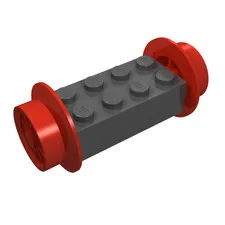 5x LEGO® Part 4180c02 - Brick
