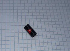 1 Genuine Lego Technic 2L Pin Connector stickered red triangle part 62462pb001