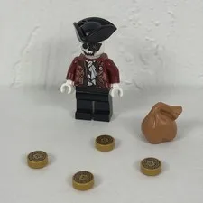 LEGO One Eyed Willy Minifigure Exclusive from Ideas 21363 The Goonies w/ Coins