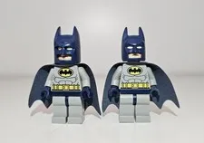 Lego Batman DC Super Heroes Minifigure SH0025 Type 1 AND type 2 Cowl