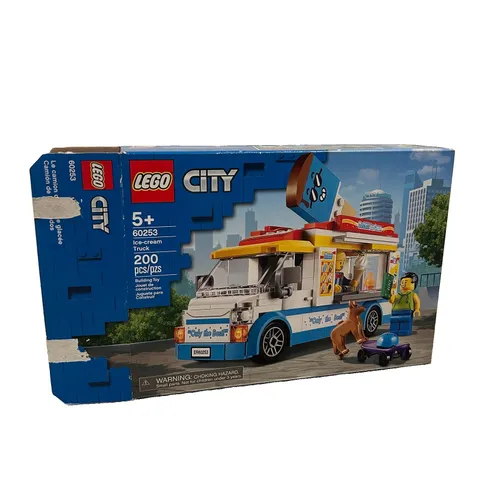 LEGO City 60253 Ice-Cream Truck 200 Pieces New In Open Box Missing Instructions