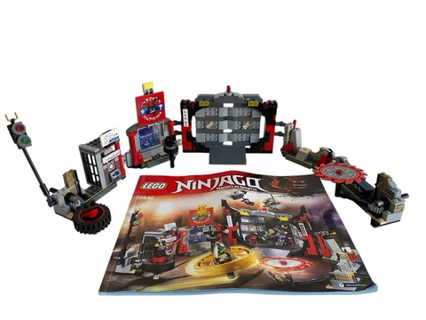 LEGO NINJAGO: S.O.G. Headquarters (70640) With Instructions Incomplete