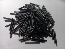 LEGO BULK LOT 110 BLACK WAND/LIGHTSABER BLADE BARS 4L #30374