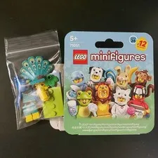 LEGO 71051 Mini Figure Series 28 Peacock Costume LEGO Minifig