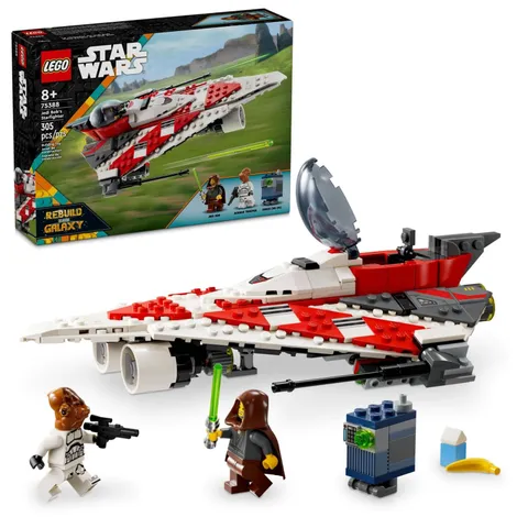 New & Sealed Lego Star Wars Jedi Bob's Starfighter - Retired Set 75388