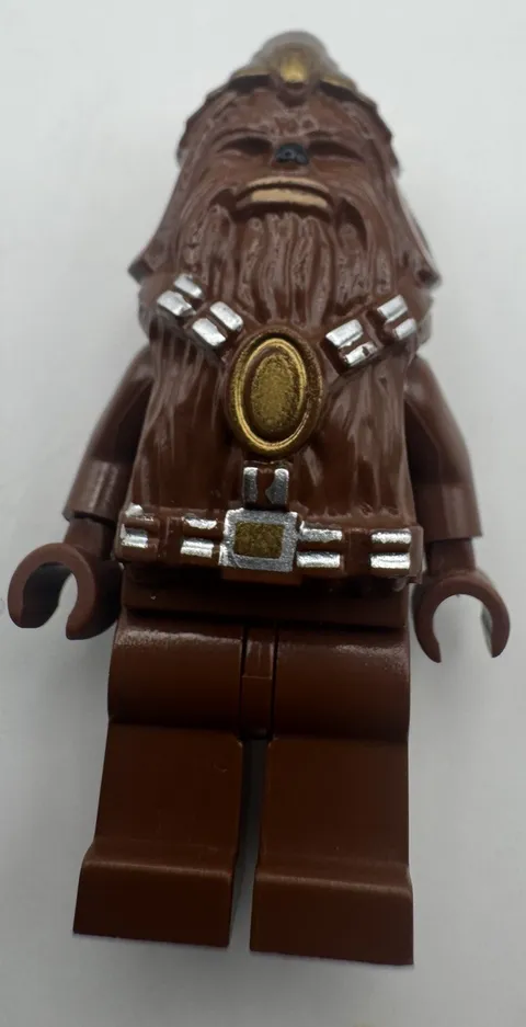 2005 LEGO Star Wars Wookiee Warrior MiniFigure sw0132 7258 7260 Minifig Retired