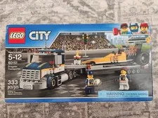LEGO City Racing: Dragster Transporter (60151) 333 pcs Boxed Set New in Box