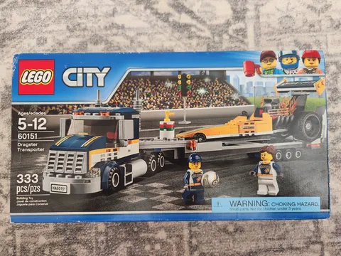 LEGO City Racing: Dragster Transporter (60151) 333 pcs Boxed Set New in Box