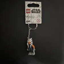 Lego Ashoka Tano Keyring Keychain 854186 Star Wars Brand New