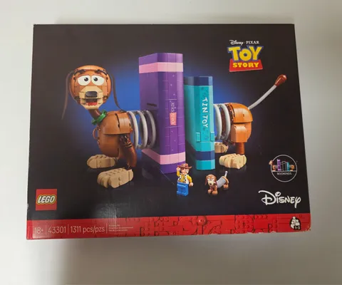 LEGO 43301 Disney and Pixar Toy Story Slinky Dog Bookends BRAND NEW