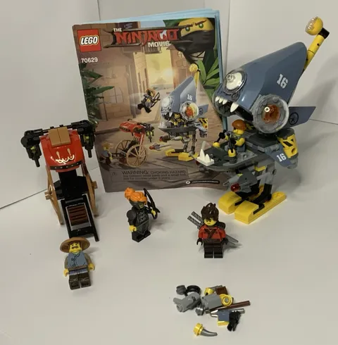 LEGO NINJAGO Movie 70629 Piranha Attack 217 pcs Box Instructions Manual