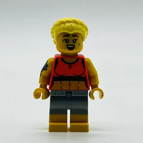 Lego Minifigure Fitness Instructor, Series 25 col430 Collectables