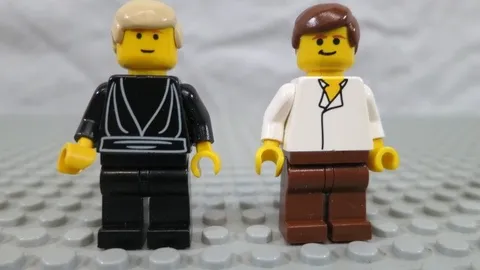 Lego Star Wars 7104 Han Solo sw0015 Luke Skywalker sw0068