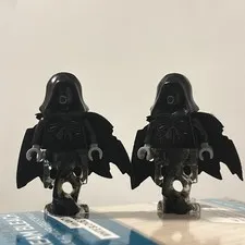 Lego Harry Potter Lot Of (2) Dementor Minifigures