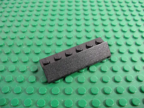 LEGO Black Slope 45 2 x 6 x 2/3 Roof Railway Express 6079 6479 6543 #2875
