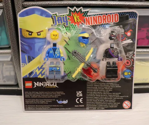 Jay vs Nindroid Blister item # 112219 LEGO® product Ninjago Legacy Minifigure