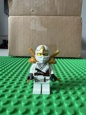 LEGO Ninjago Zane ZX Minifigure Armor White Ninja njo031 Rise Of The Snakes
