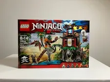 LEGO NINJAGO 70604 Tiger Widow Island - New Unopened Sealed Set - Retired - 2016