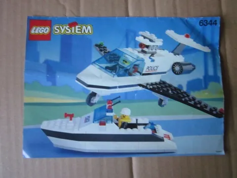 Lego System Building Instructions Instruction 6344