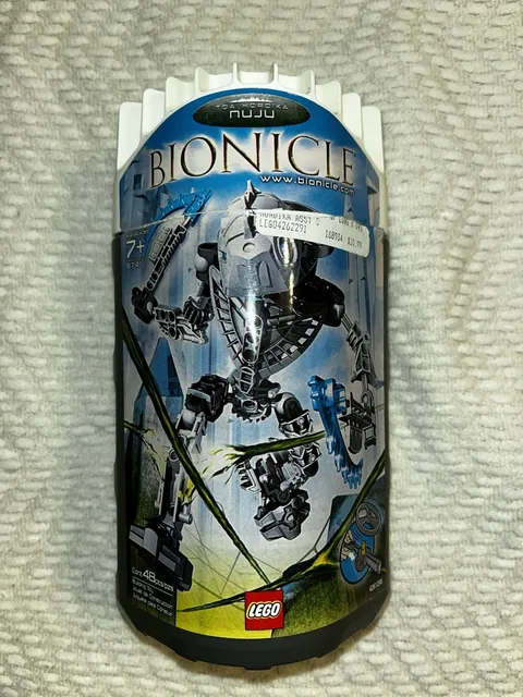 LEGO BIONICLE Toa Hordika Nuju 8741 Complete Set 48 pcs Canister 2005