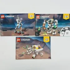 Lego Creator Set 3in1 31115 Instruction Manuals Only