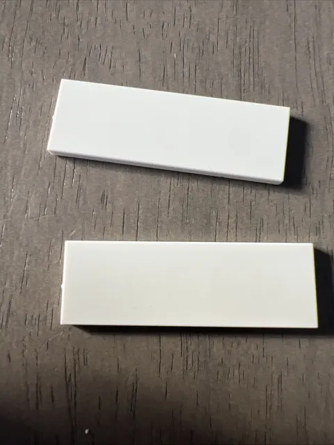 LEGO 69729 White Tile 2 x 6 - 2 Pieces