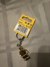 LEGO Gold Minifigure Key Chain 850807 new