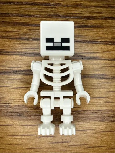 Lego Minifigure Skeleton, Minecraft min011