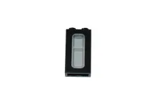 Lego® TRAIN Railway 9V 12V RC Window with Glas 2x3 SMALL BLACK