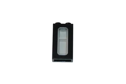 Lego® TRAIN Railway 9V 12V RC Window with Glas 2x3 SMALL BLACK