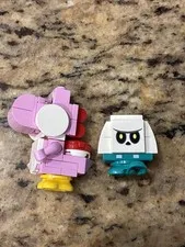 Lego Super Mario - Pink Yoshi And Bone Goomba Figures