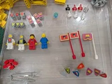 Lego Vintage Castle Minifigures Knights 6075 375 Yellow Castle - Incomplete