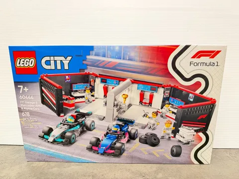 NEW SEALED Lego City F1 Garage & Mercedes-AMG & Alpine Cars 60444