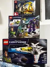 LEGO Lightyear:XL-15 Spaceship (76832), Zurg Battle(76831), ZyclopsChase( 76830)