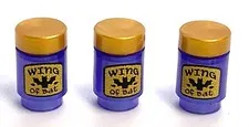 Lego Bottles Wing of Bat - Witches Magic - Harry Potter Medieval Castle  - 3 Pcs