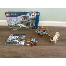 LEGO Harry Potter 75958 Retired Beauxbatons Carriage With Box Minifigs