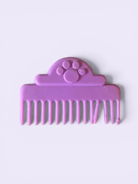 Purple comb from Littlest Pet Shop Sparkling Ponies Crystal Pony Vintage Kenner