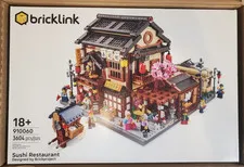 LEGO Bricklink Designer Series 7 Sushi Restaurant 910060 Sealed in Mint Box DEAL
