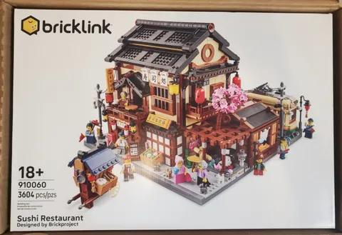 LEGO Bricklink Designer Series 7 Sushi Restaurant 910060 Sealed in Mint Box DEAL
