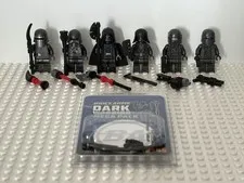 LEGO Star Wars KNIGHTS OF REN Minifigures COMPLETE SET + BrickArms DARK WARRIOR